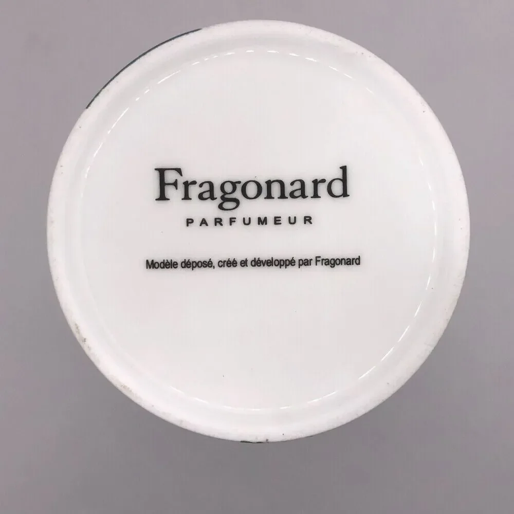 Fragonard Parfumeur Bathroom Set Floral Rose Soap Dish Toothbrush Cup